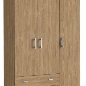 7inches three doors wardrobe with drawers