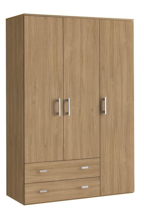 7inches three doors wardrobe with drawers