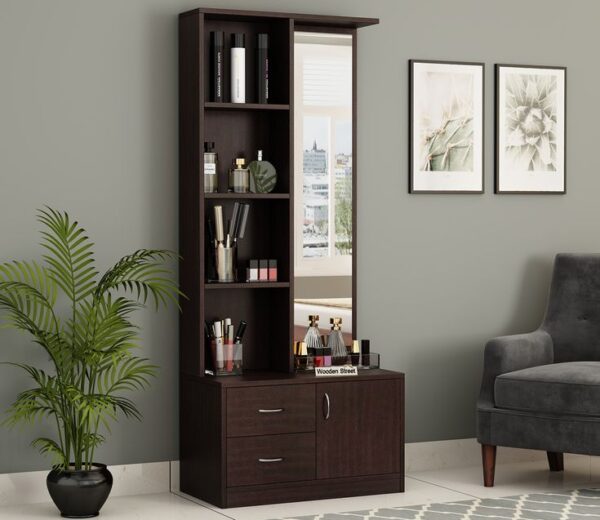 Dressing mirror with cabinet and drawers 6ft